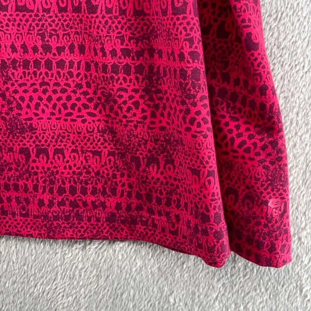 Mountain Hardwear Pink Patterned Midi Dress - Picture 5 of 12